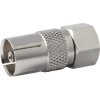 Kathrein 273271 Coax Adapter F Plug to IEC Socket 1 piece.