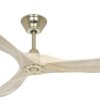 CasaFan ECO GENUINO 152 MG-NT Wentylator sufitowy 16.6 W (Ø x W) 1520 mm x 285 mm mosiądz pilot zdalnego sterowania, try