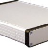 Obudowa profilowa Hammond Electronics, aluminium, aluminiowy, (D x S x W) 163 x 160 x 30.5 mm, 1 szt.