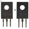 5x para BD139 + BD140 testowana HFE NPN PNP