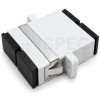 Adapter światłowodowy MM SC/UPC-SC/UPC duplex OM2 szary NEKU