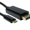 5MTR USB TYPE C M - DISPLAYPORT M BLACK