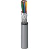 Kabel do transmisji danych 12 -parowy 0,08 mm² 24 -rdzeniowy Ekranowany 28 AWG AWG PVC 30 V, 150 V RS-232
