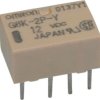 Relay, 2 Form C (NO/NC), 24 V (DC), 5.22 kΩ, 1 A, 60 V (DC), 125 V (AC), monostable, G6K-2P-Y 24VDC
