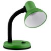 Lampka Biurkowa Stołowa Regulowana Szkolna Nocna E27 Zielona