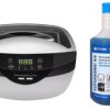 Zestaw 2w1 myjka ultradźwiękowa ZX-2500T 2500ml + koncentrat K4 1000ml