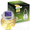 Lampa Solarna Ogrodowa Led Magus 3000K Latarenka Lampion Na Baterie Słoik...
