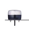 Lampa sygnalizacyjna LED 230/240 V. Migające, stałe Przezroczysty Poziomo, montaż lampy, pionowo LED
