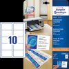 C32010-25 250 business cards with micro perforation