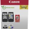 Pakiet fotograficzny Canon PG-510/CL-511