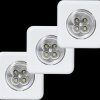 27700092 Mobile LED-Leuchte Triplex, 6500 K, 3x, weiß