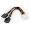 Przewód zasilający Molex - 2x SATA - 15cm