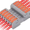 Konektor szybkozłączka 6 kanałowa zatrzaskowa 0,2-4mm²/0,14-4mm² 32A 250V