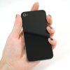 Black No-Logo iPhone Replacement Back - iPhone 4S [Discontinued]