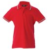 AOSTA BOY RED POLO M/CORTA
