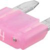 Automotive flat fuse, 4 A, 32 V, pink, (L x W x H) 10.9 x 3.8 x 16 mm, 0297004.WXNV