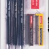 AR85010 GeoPen Fine-Lead Pencil Set, 7 Pieces, 0.3/0.5/0.7 mm