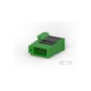 TE Connectivity 4-1473562-3 RITS Connector Green 3 Contacts Female Unshrouded