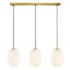 Lampa Wisząca Alias Gold 3Xe14 Ml0316 Milagro