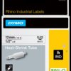 Shrink sleeve cassette, 3:1, (L x W) 1.5 m x 12 mm, inscribable, white, 18055