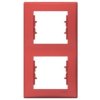 SEDNA Ramka 2 podwójna pionowa czerwony SDN5801141 SCHNEIDER ELECTRIC