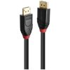 LINDY 41167 DisplayPort Cable Black 5m Gold plated connectors 8K UHD