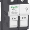 Fuse holder, 8.5 x 31.5 mm, 25 A, 400 V, DIN rail, DF82