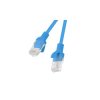 Patchcord - przewód sieciowy Ethernet 2m kat.5E UTP, niebieski, Lanberg