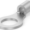 Uninsulated ring cable lug, 1.25-2.0 mm², AWG 16, 7.92 mm, M8, 33647