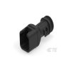 TE Connectivity 1011-267-0605 Automotive Connector Backshell 6P Plug Black