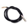 DS18B20 temperature sensor waterproof metal probe - 2m cable