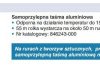 Aluminiowa taśma montażowa Raychem ATE-180 do rur i zbiorników, szer 50mm, 55m, do rur stalowych (dla kabli grzewczych)