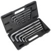 Sealey AK6143 Extra-long Large Hex Key Set 10pc Metric