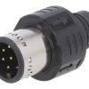 Złącze M12, męskie, PIN:8, wtyk,50V APPM-A08MAPAN-AS1