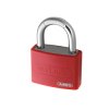 ABUS 49940 T65AL/40mm My Lock Aluminium Padlock Red Keyed Alike 6401