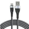 Kabel Przewód Pleciony Usb - Usb-C / Typ-C Everactive Cbb-2Cg 200Cm Z Obsługą...