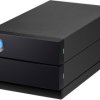 LaCie 2big Raid 8 TB Zewnętrzny dysk twardy 8,9 cm (3,5'') USB-C® czarny STHJ8000800