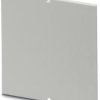Side panel, PC, (W x H x D) 58 x 59.4 x 2 mm, light gray, for enclosure half shells, 2203361
