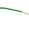 Przewód jednożyłowy linkowy, 1 mm², 32/0,2 mm, 18 AWG, PVC, 1,5 kV AC, Zielony, dł. 100m, RS PRO