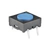 NKK JB15FP 50mA Low Profile Tactile SPST off-(on) 24V Blue button