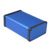 1455K1201BU Hammond Blue Aluminium Instrument Enclosure 120 x 78 x 43mm