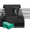 950/7 Hex-Plus 1 Zestaw kluczy trzpieniowych z końcówką kulistą, metrycznych, 7 części, WERA 05022181001
