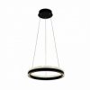 Lampa wisząca ring LED Ø40cm REGI czarny, 30W 3000-5000K - PD2304400R-MB Zuma Line