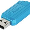 Verbatim USB DRIVE 2.0 PINSTRIPE Pendrive USB 64 GB niebieski 49961 USB 2.0