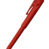 Długopis z tuszem, Czerwony