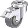 Blickle 936889 LER-PO 80KA-FI-ELS Rolka obrotowa z blachy stalowej Średnica koła: 80 mm Maksymalne obciążenie: 150 kg 1