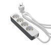 Gniazdo 5m 4 gniazda typ Schuko 16A 250 V