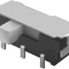 Slide switch, straight, 300 mA/6 VDC, SB1HR4