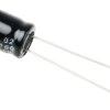 Kondensator 2.2μF 400V dc Radialny, Otwór przelotowy RS PRO roztaw: 3.5mm 8 (Dia.) x 11mm
