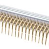 Złącze D-Sub 37-pinowe Męski Kąt Proste Przewlekany Złoto